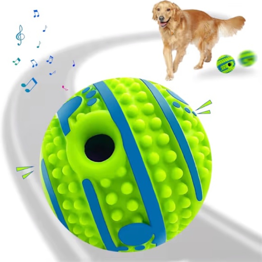 NEW Spiky Wobble Giggle Ball for Dogs